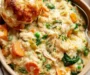 Crustless Chicken Pot Pie