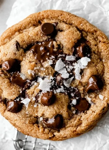 Gluten-free chocolate chip cookies fresh out of the oven