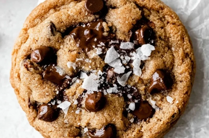 Gluten-free chocolate chip cookies fresh out of the oven