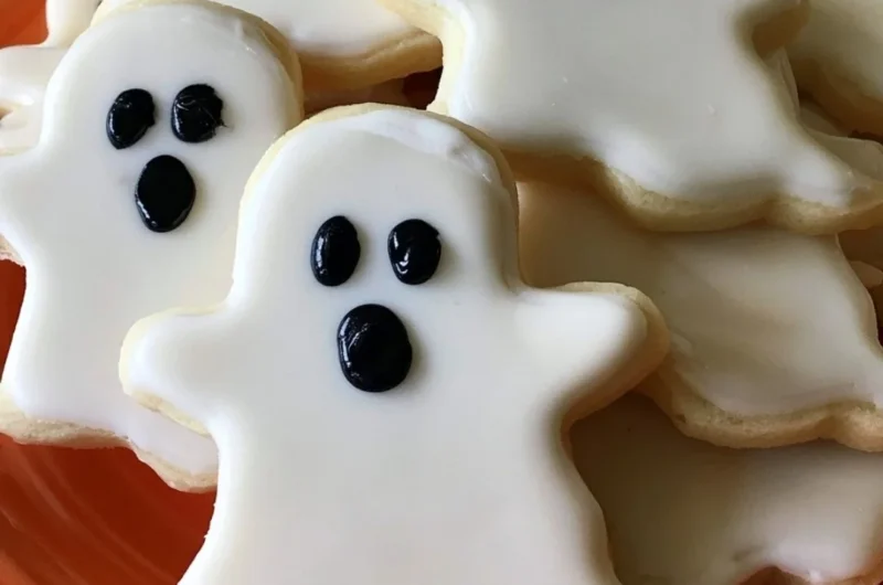 Soft and delicious sugar cookies fresh out of the oven
