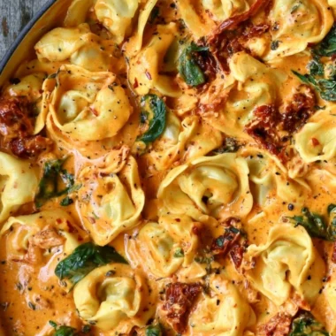 Delicious Marry Me Tortellini dish served elegantly on a plate