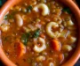 This easy (vegan!!!) one-pot lentil minestrone soup is crazy flavorful and loaded with healthy veggies. It’s also AMAZING… | Minestrone soup recipe with lentils, Best vegan minestrone soup ever, 3 bean minestrone soup recipe.